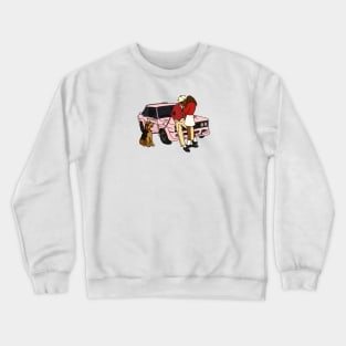 Car Kiss Crewneck Sweatshirt